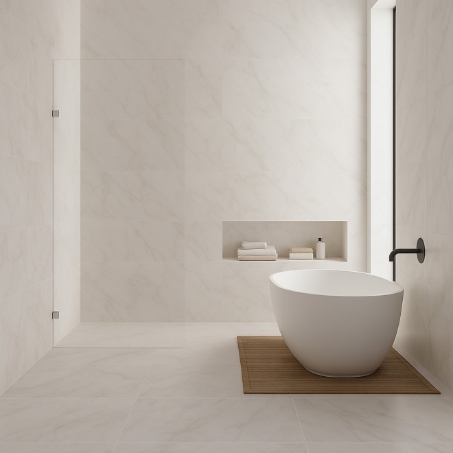 Wiesbaden Less Inloopdouche 8mm Nano Helder Glas / Chroom